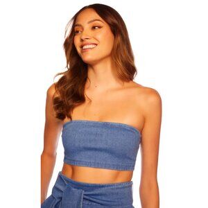 Susana Monaco stretch denim micro tube NWT XS